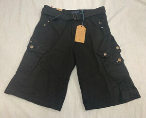 🍏🍏🍏 NWT ACROSS THE POND MENS COTTON CARGO SHORTS SIZE 32. 🍏🍏🍏